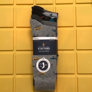 Stafford- Casual soft comfort socks. 5 pair pack